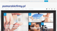 Desktop Screenshot of pomorskiefirmy.pl